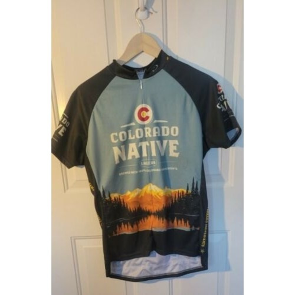 Colorado Native Lager Womens Primal XXL Bike Jersey 3/4 Zip Rare Limited Edition